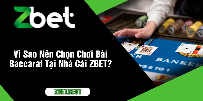 Vì Sao Nên Chọn Chơi Bài Baccarat Tại Nhà Cái ZBET